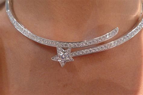 chanel star necklace 2.5 million|Chanel Star Diamond Necklace .